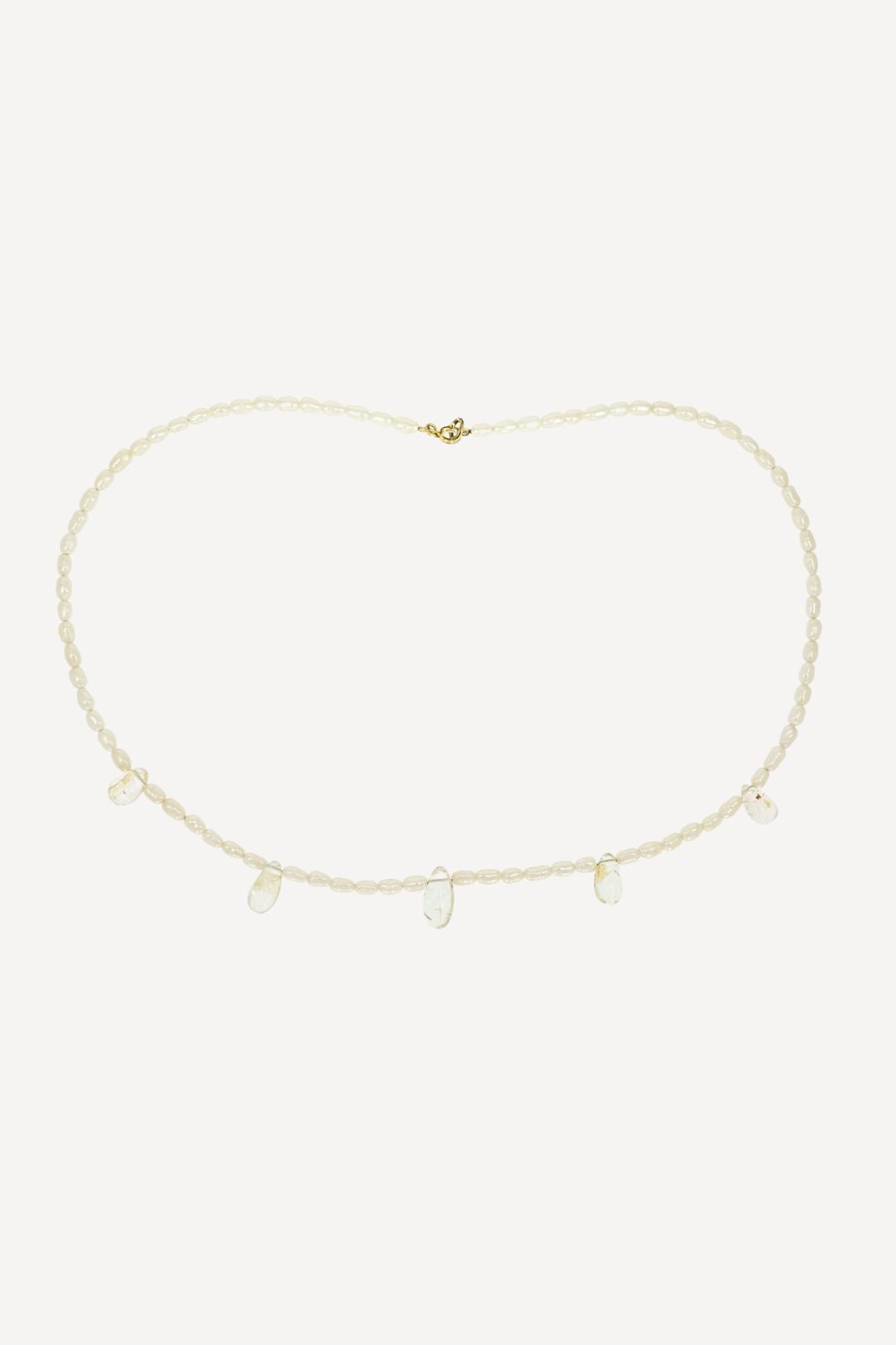 Pearl Necklace with Drops