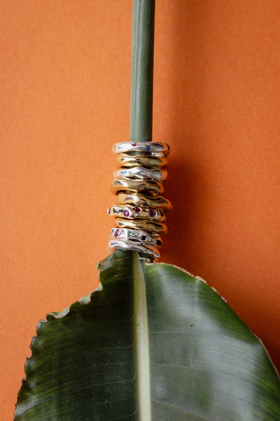 Curvy Ring in Gold-Plated Silver