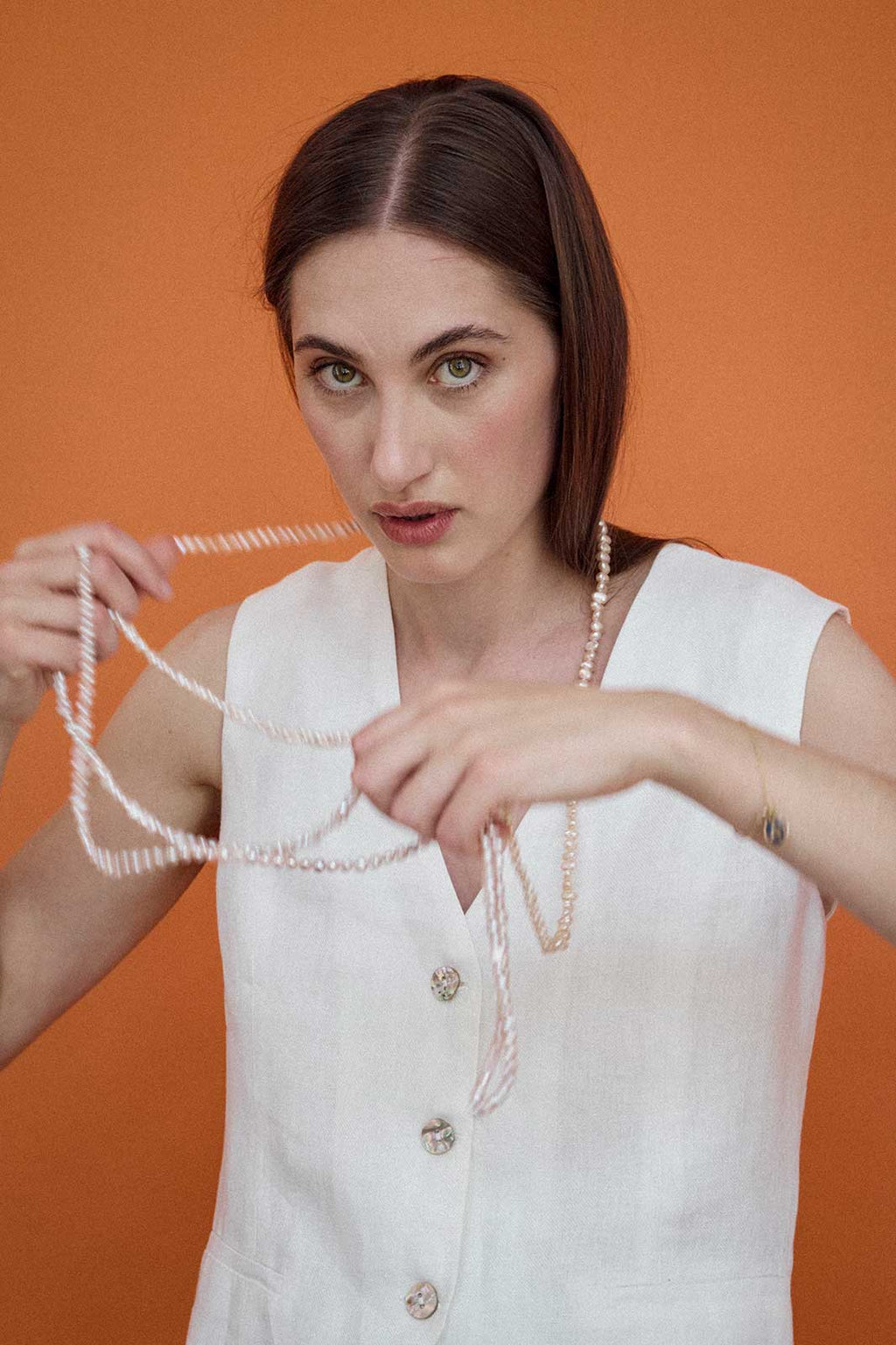 Coco Extra-Long Pearl Necklace