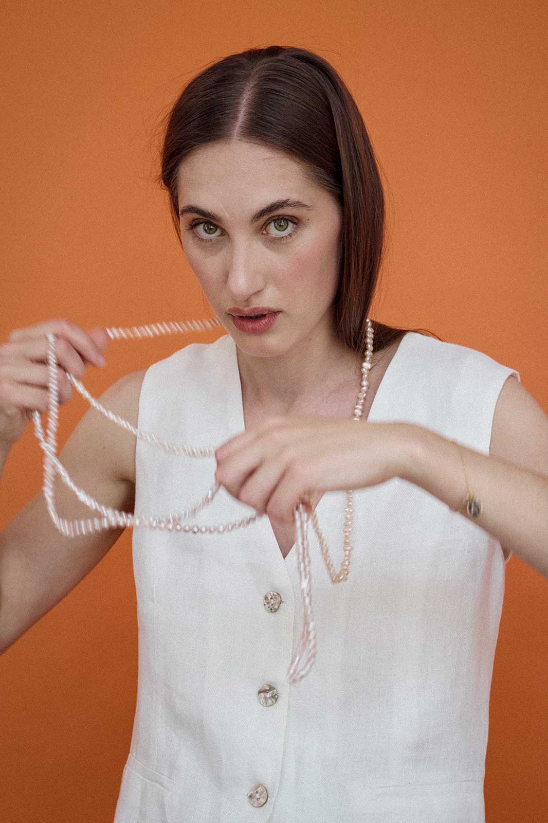 Coco Extra-Long Pearl Necklace