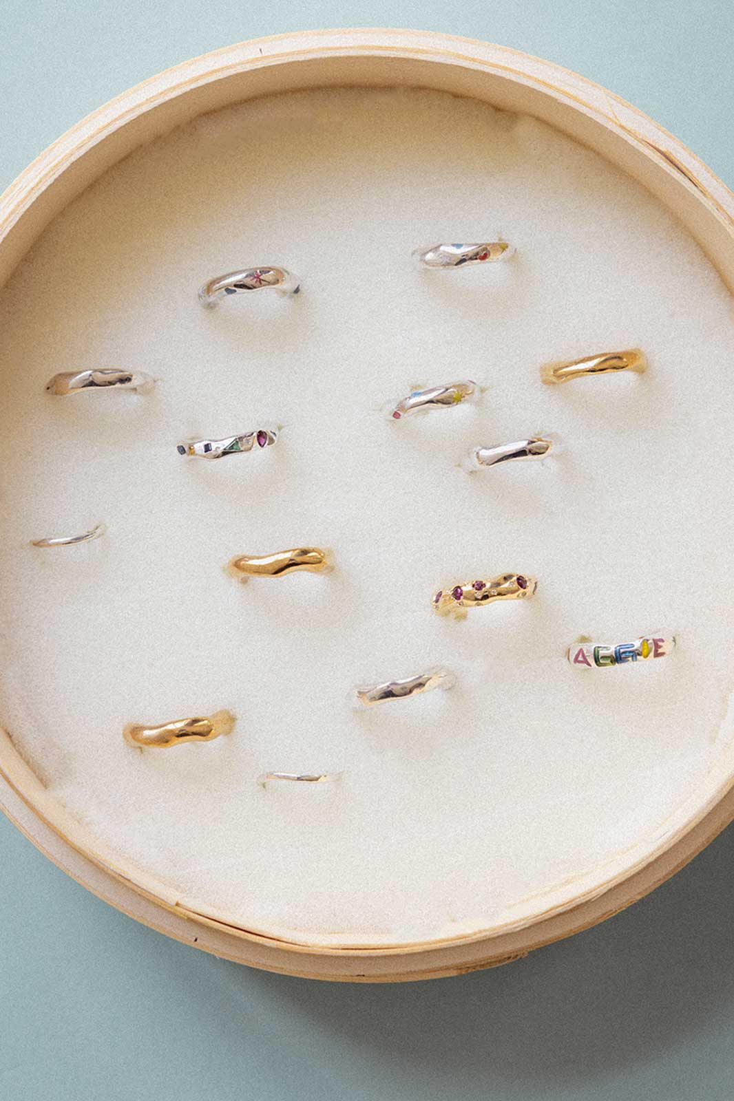 Curvy Ring in Silver