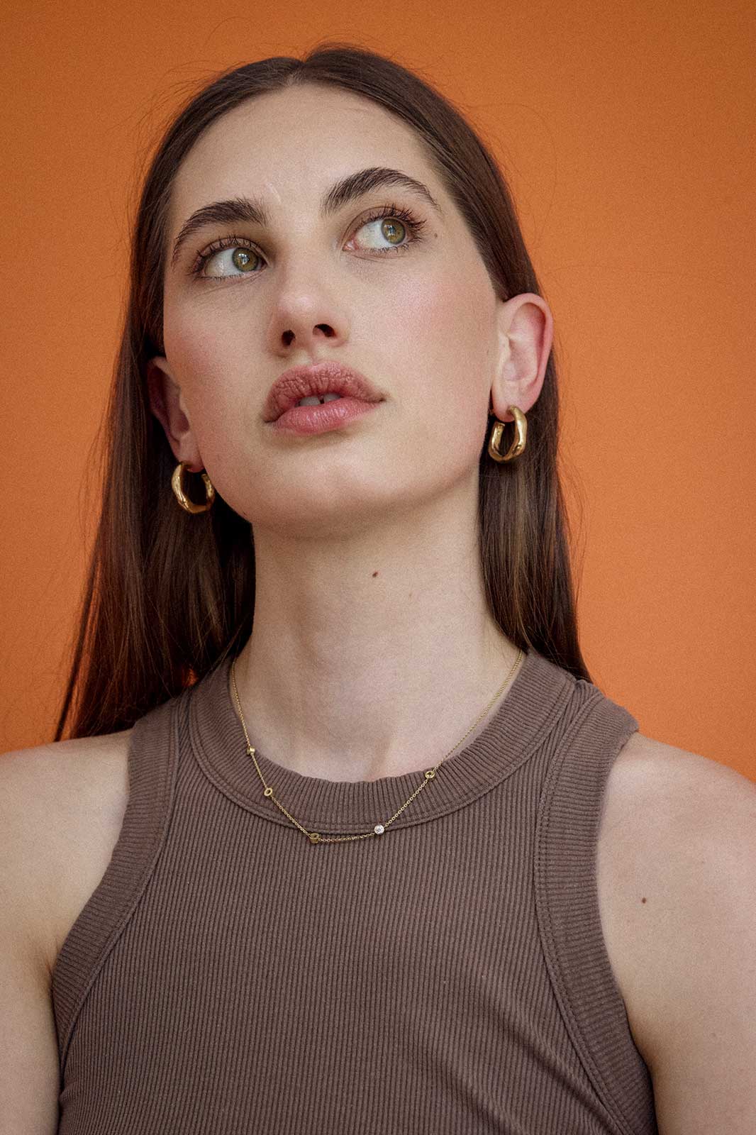 An Easy Gift Diamond Necklace in 14k yellow gold