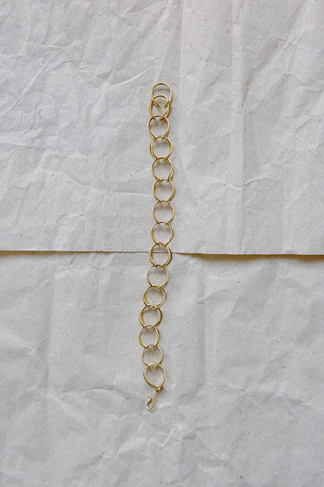 Fox Tail Bracelet in 18k Yellow Gold