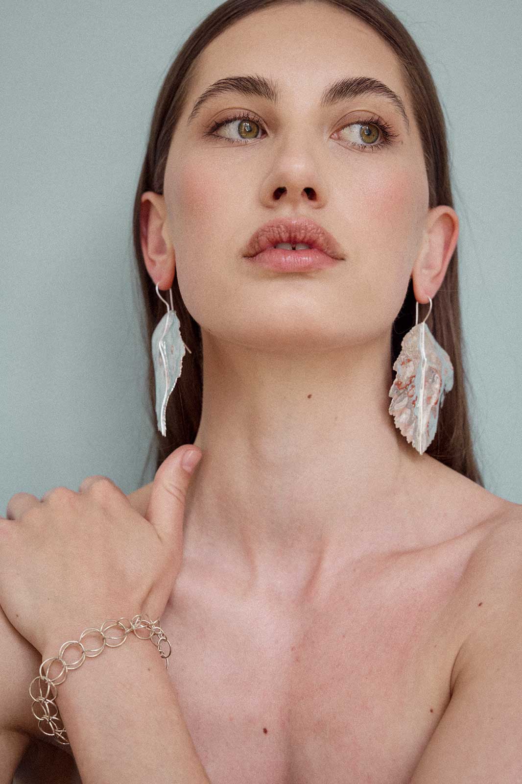 Fox Tail Bracelet in Silver