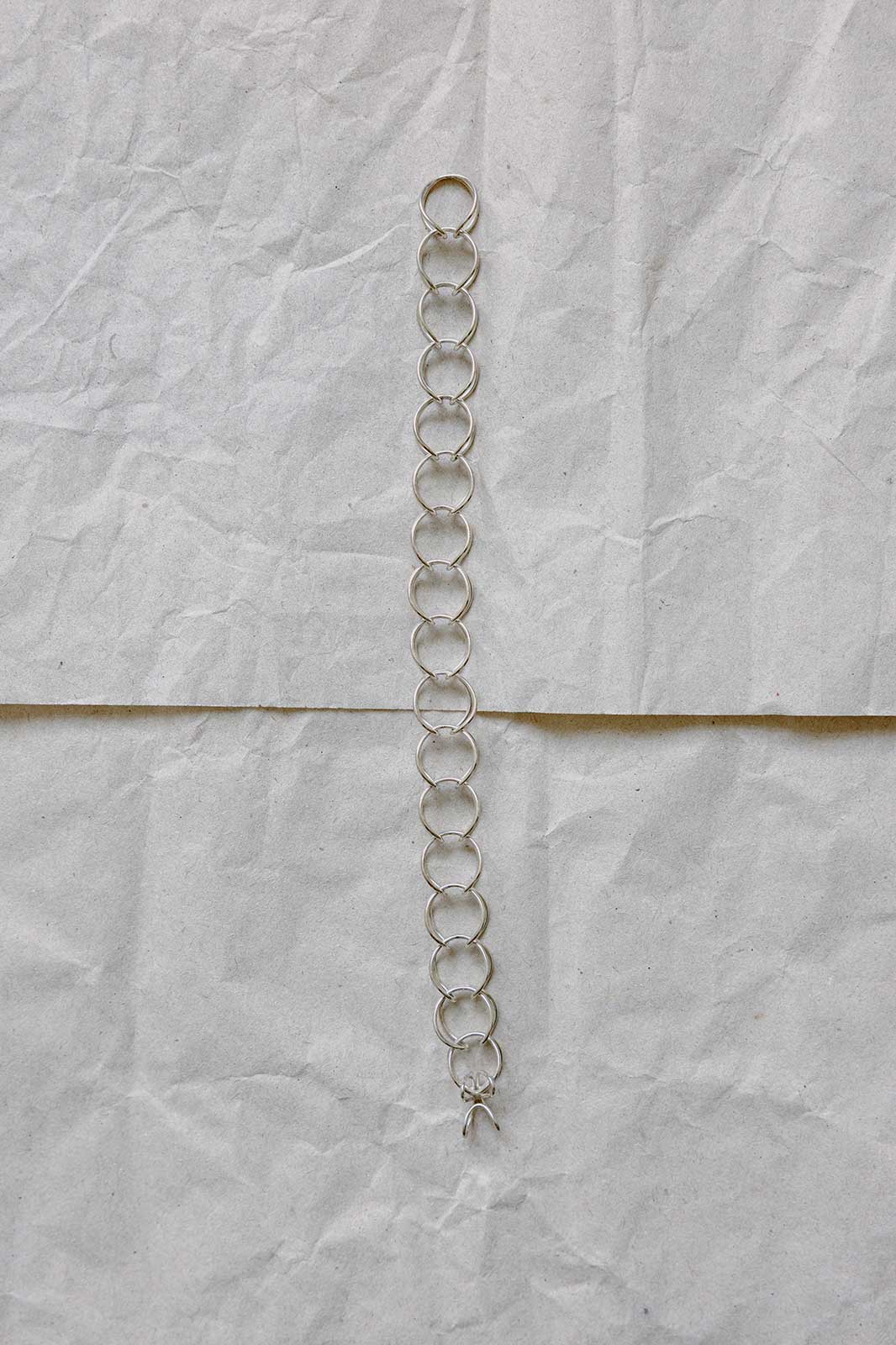 Fox Tail Bracelet in Silver